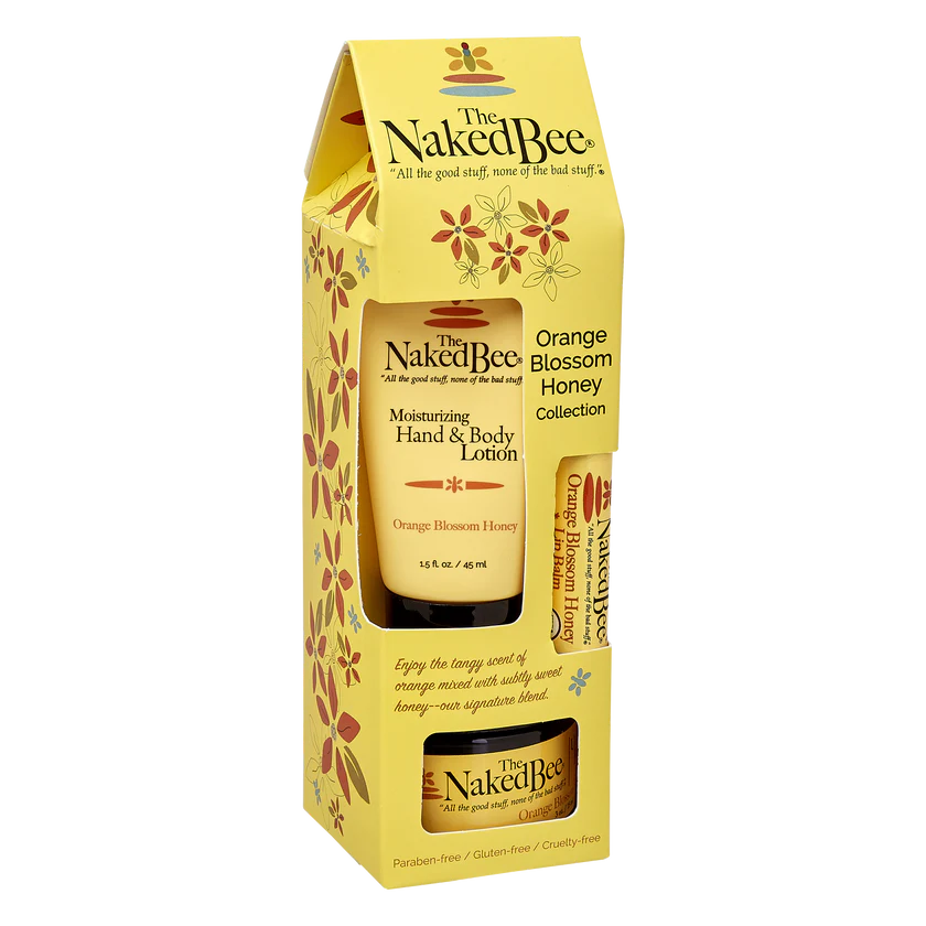 Naked Bee Gift Set - Orange Blossom Honey