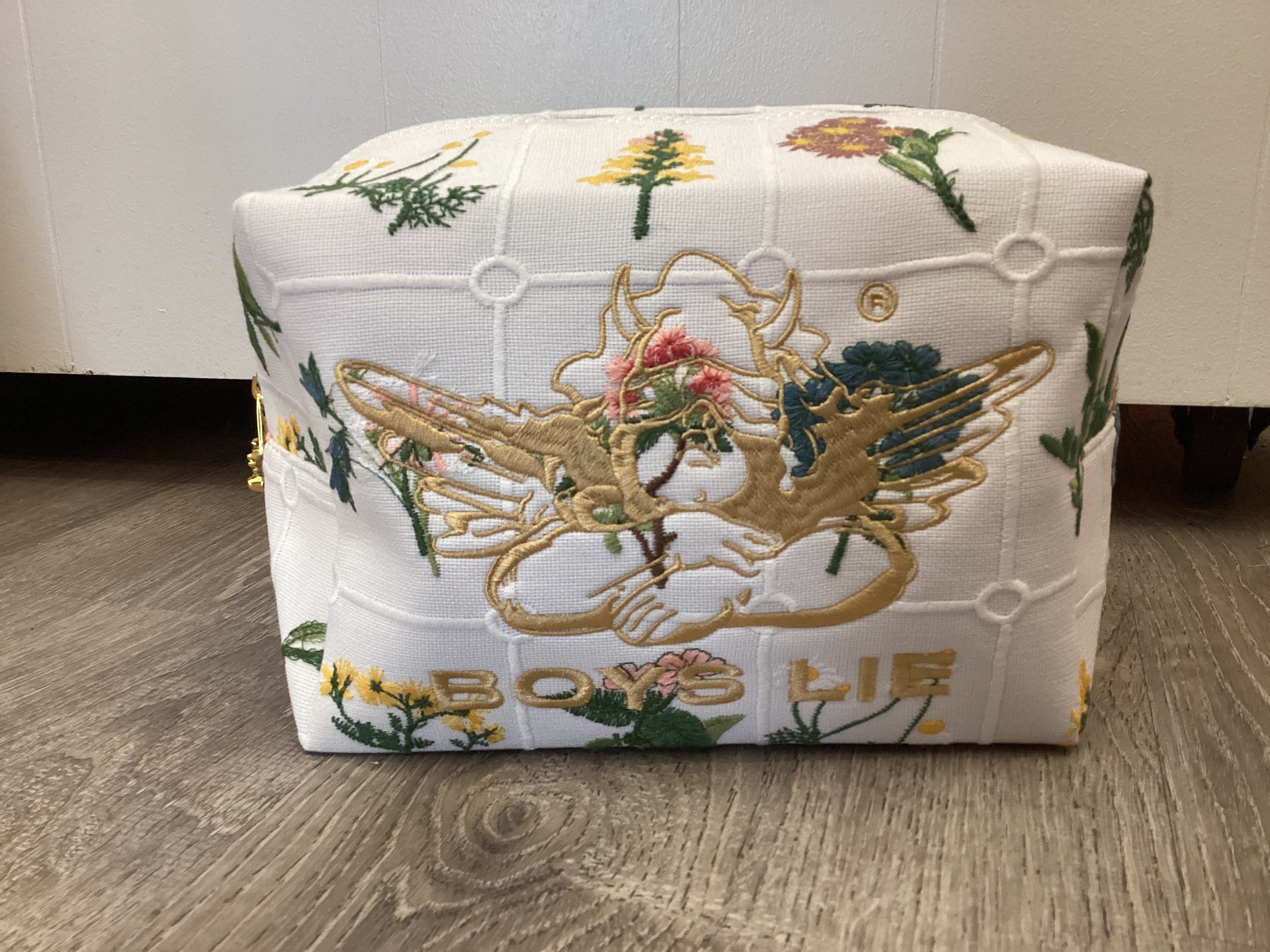 Boys Lie Buy Her Flowers Pouch