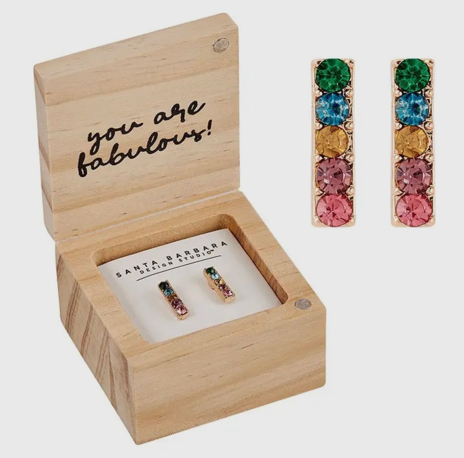 Hello Darling Treasure Box Earrings