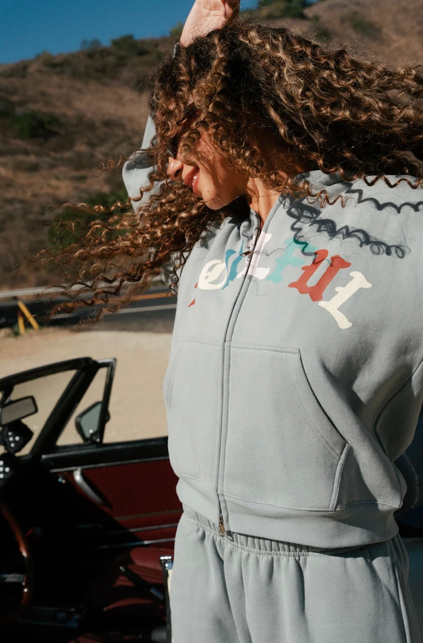 Mayfair Soulful Two-Way Zip-Up Hoodie