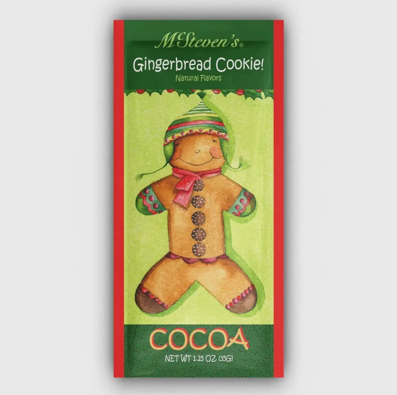 McSteven's Christmas Gingerbread Cookie Cocoa (1.25oz packet)