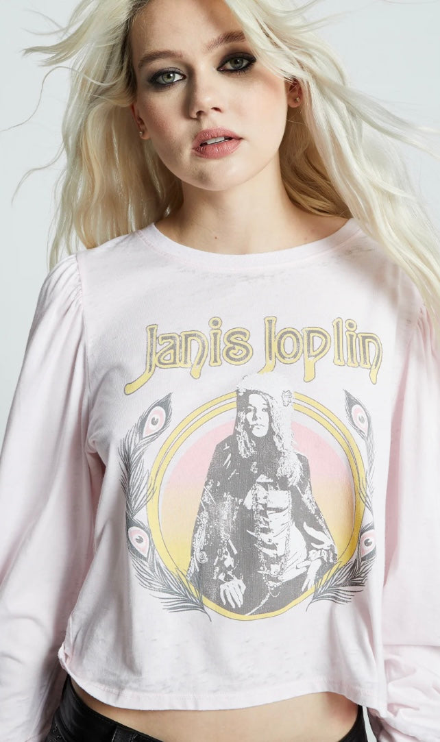 Recycled Karma Janis Joplin Puff Sleeve