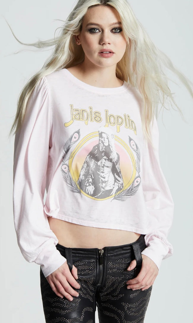 Recycled Karma Janis Joplin Puff Sleeve