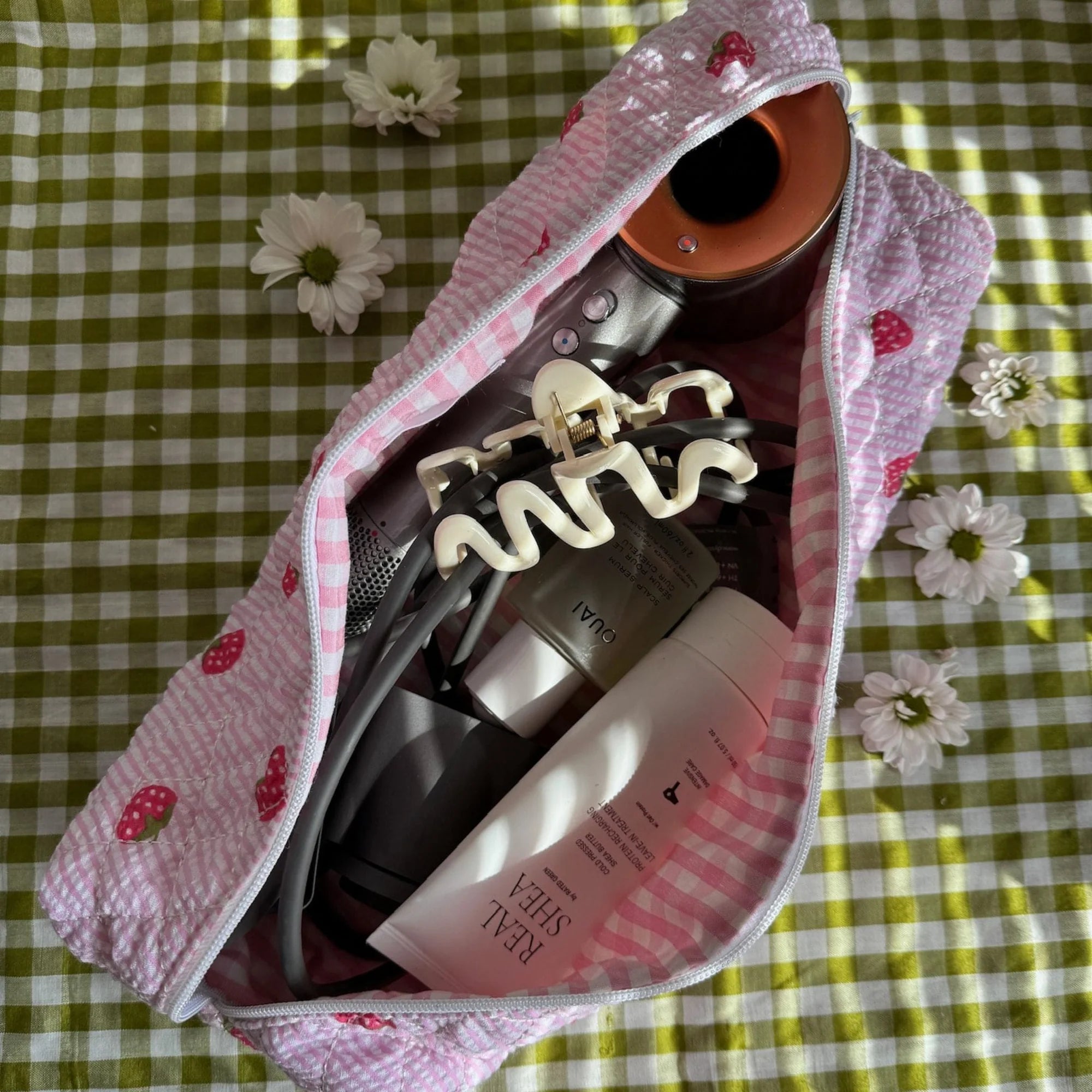 Moon Nude Strawberry Hair Tool Bag