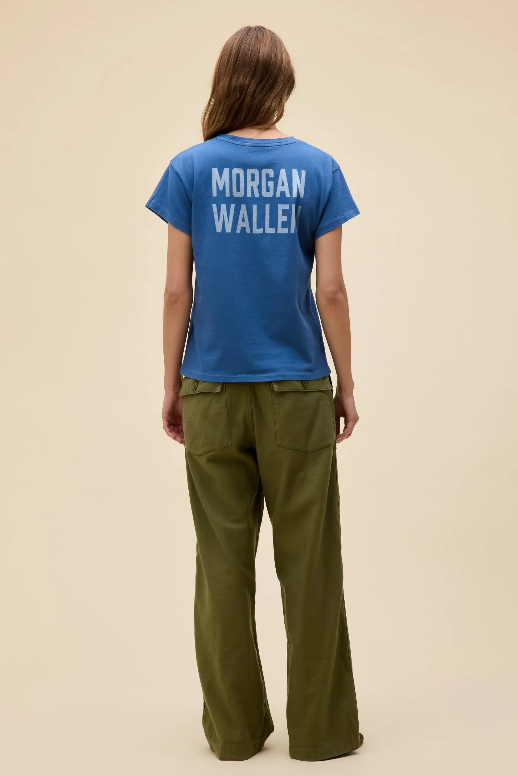 Morgan Wallen Denim Somebody’s Problem Tour Tee