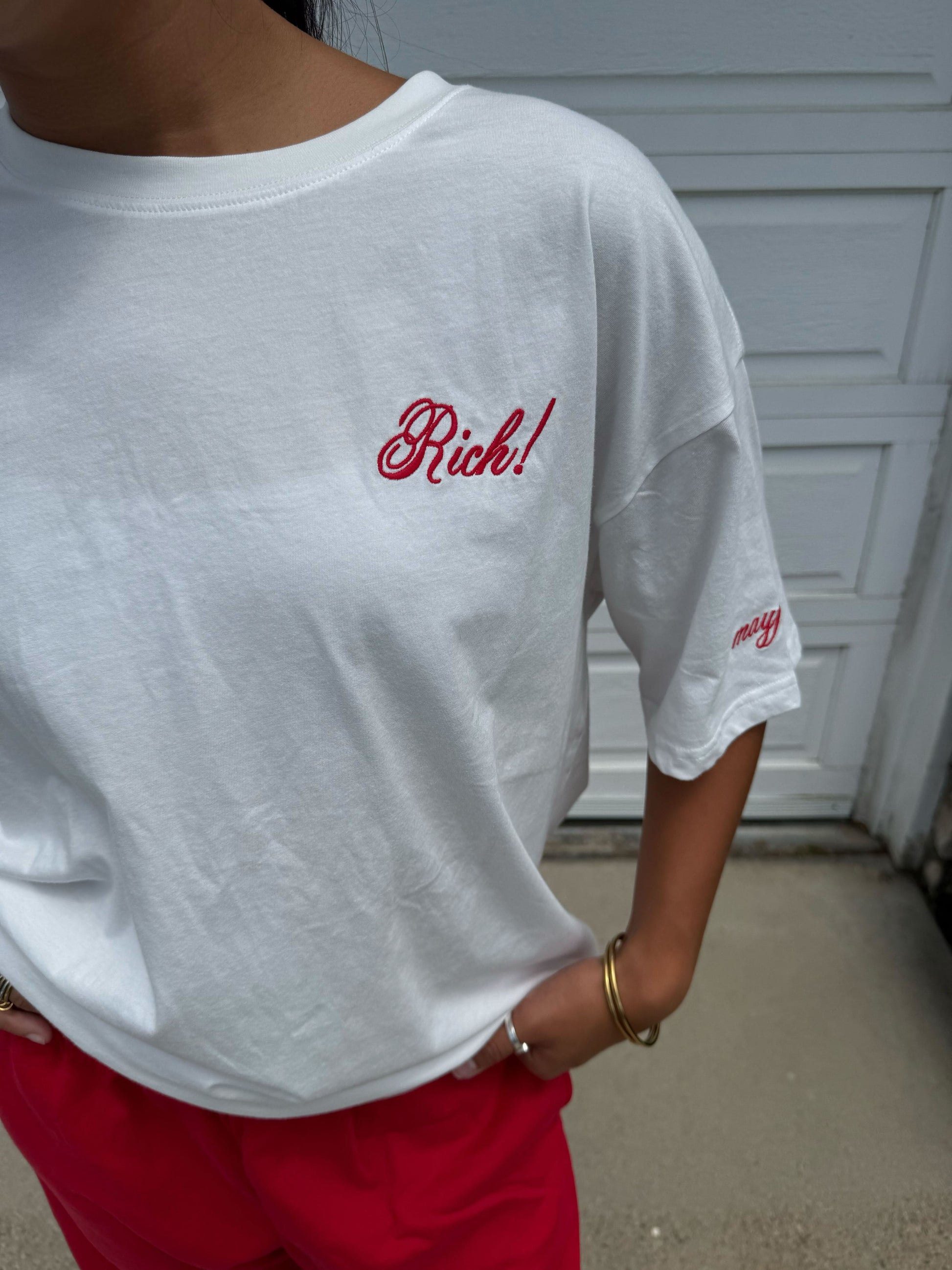 Mayfair Rich in Love Oversized Tee