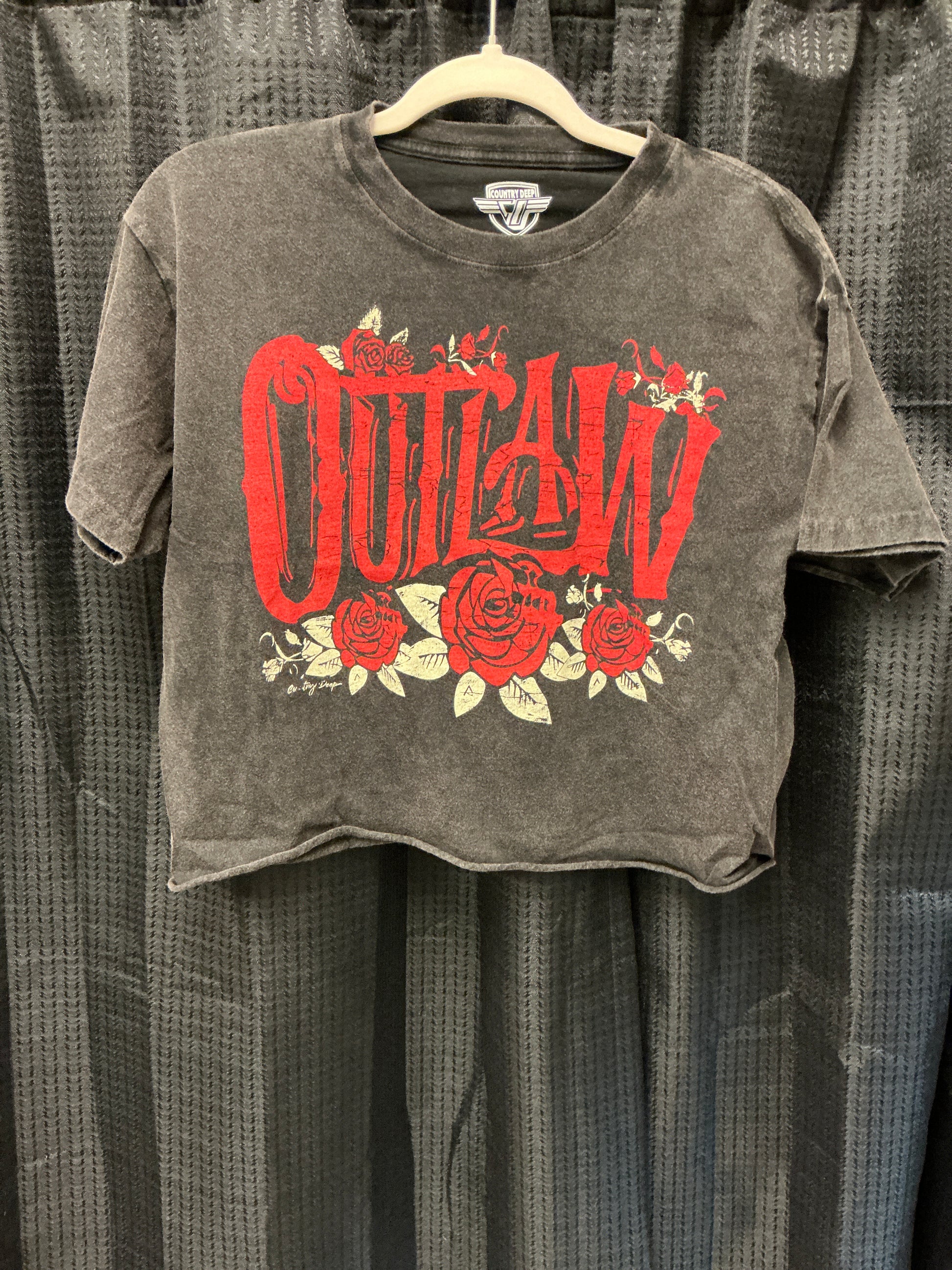Crop Outlaw Graphic Tee