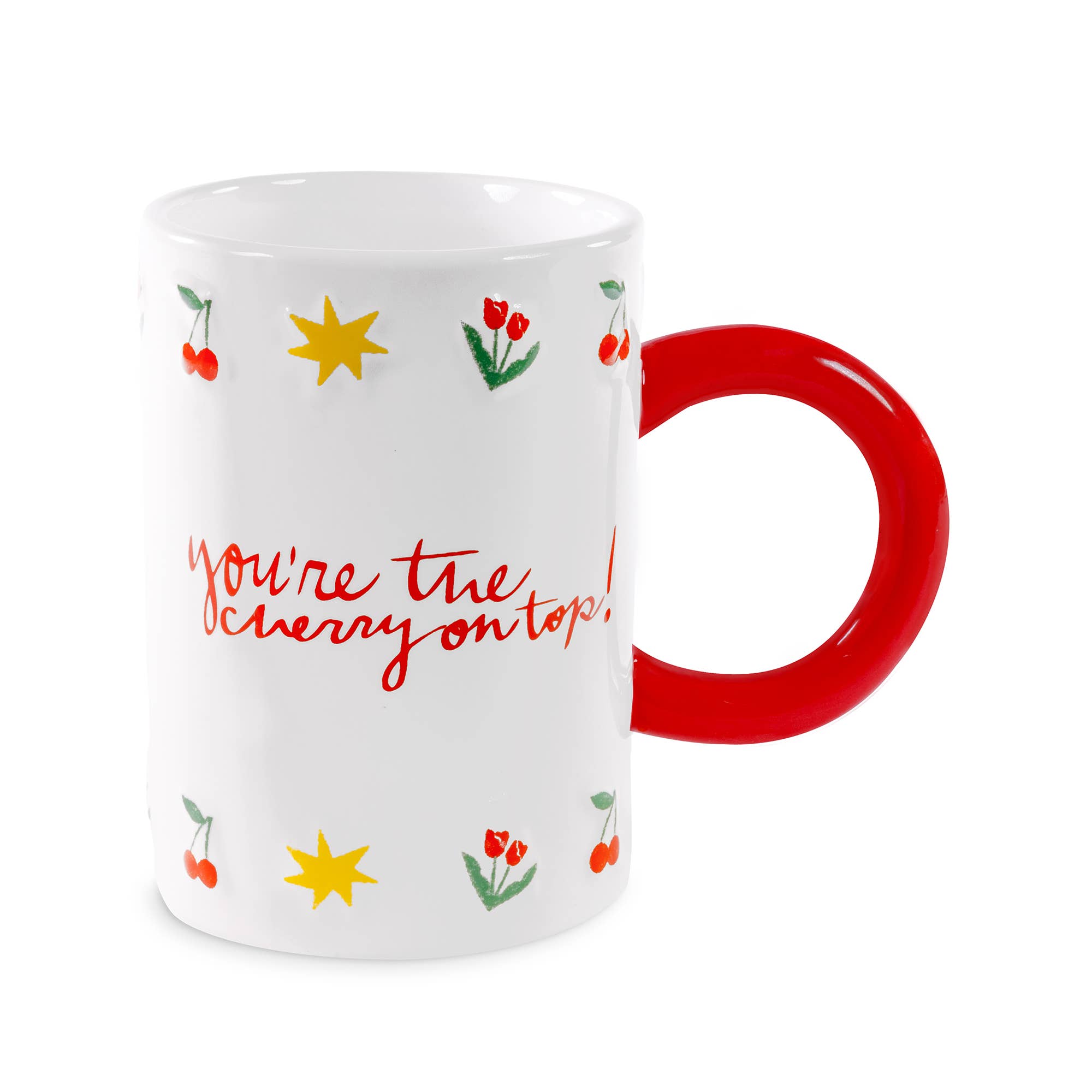 Ceramic Mug, Cherry on Top