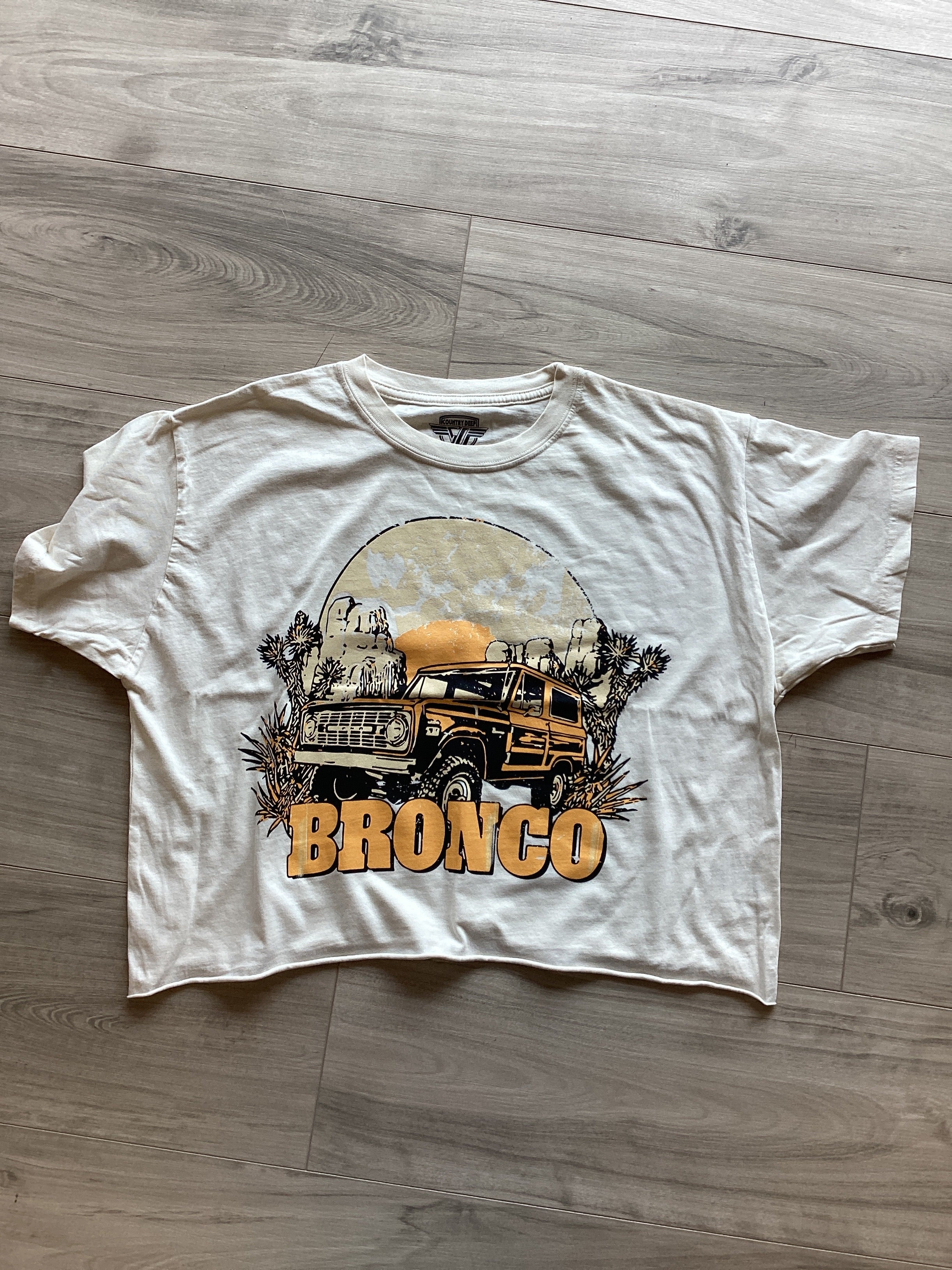 Bronco OG Crop Graphic Tee
