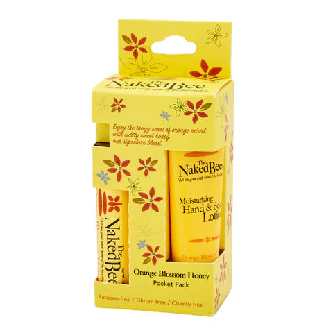 Naked Bee Pocket Pack - Orange Blossom Honey