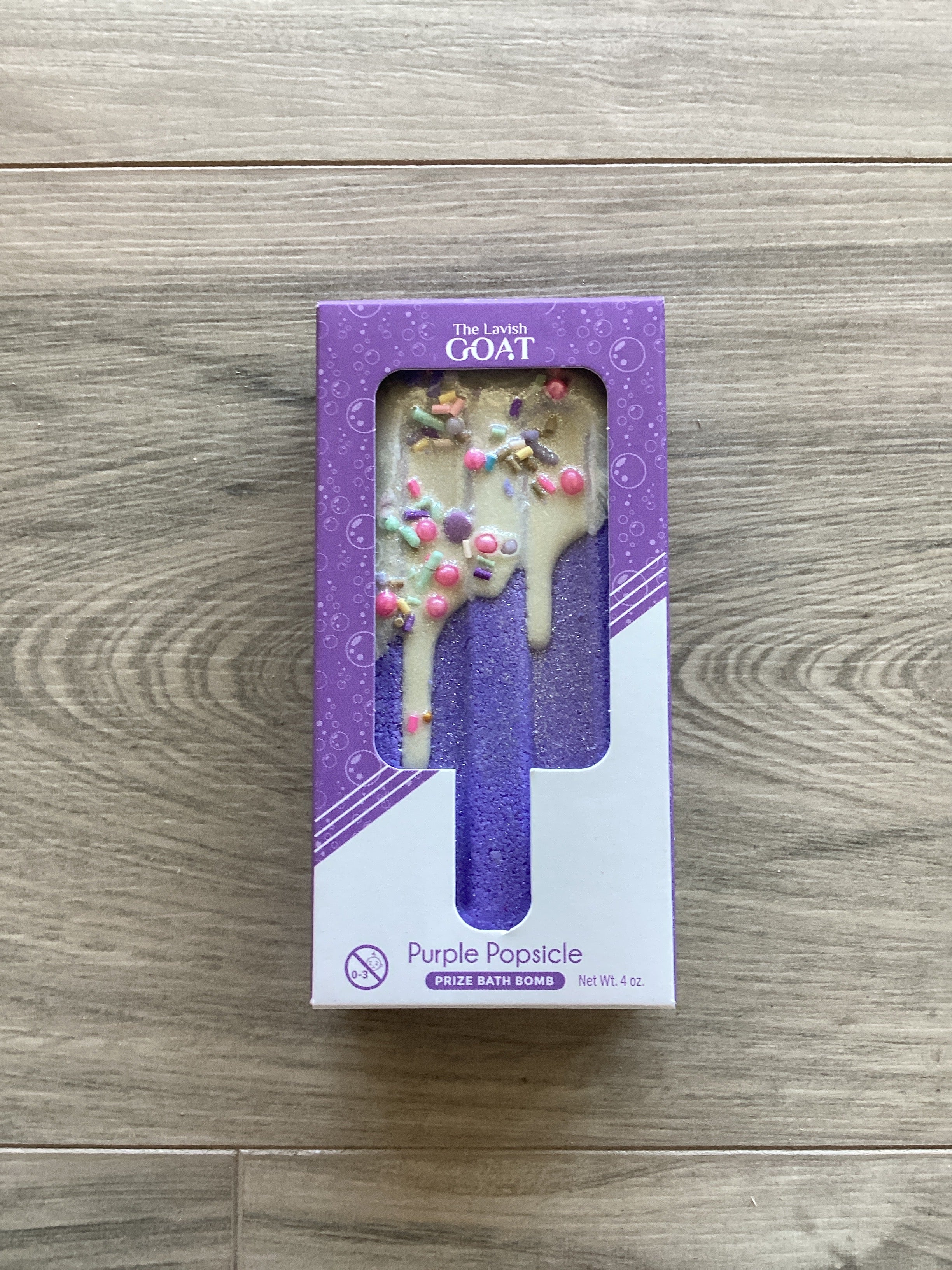 Purple Popsicle Bath Bomb