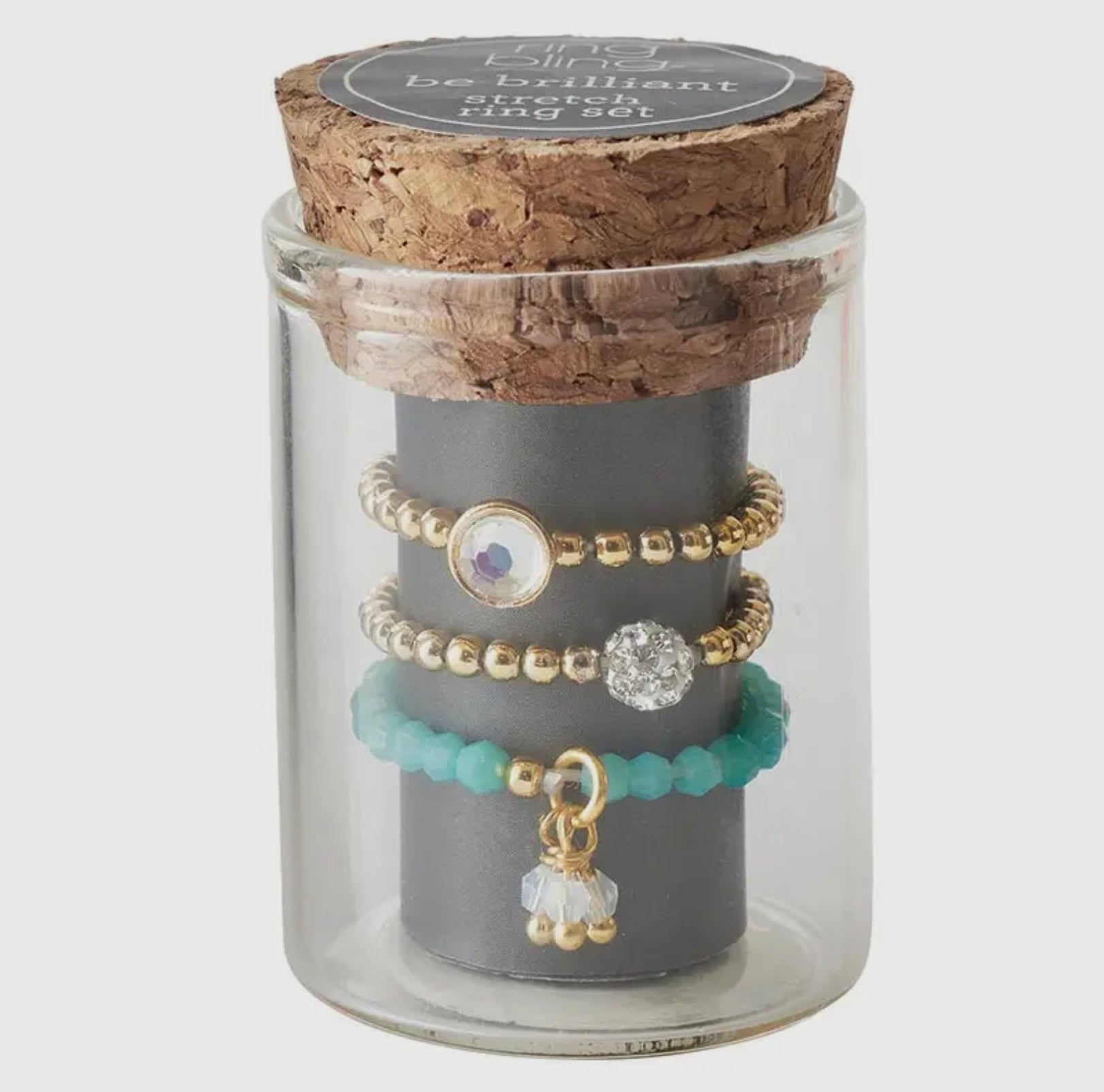 Be Brilliant Stretch Ring Set
