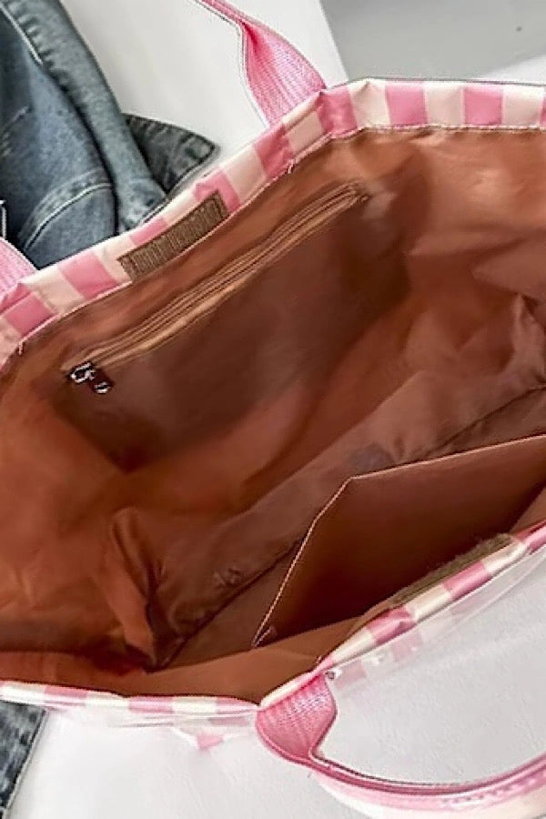 Inside of tote bag