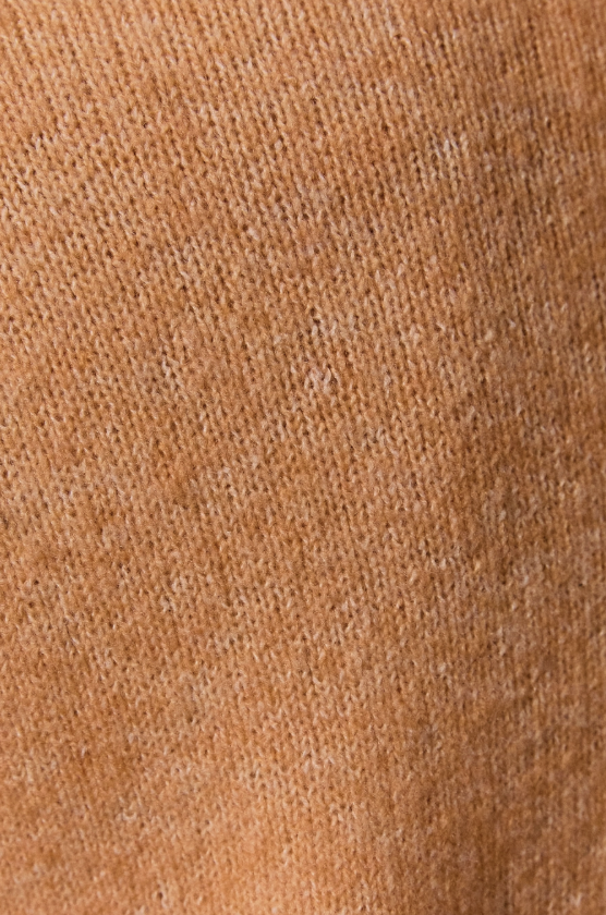 Close-up of orange fabric texture