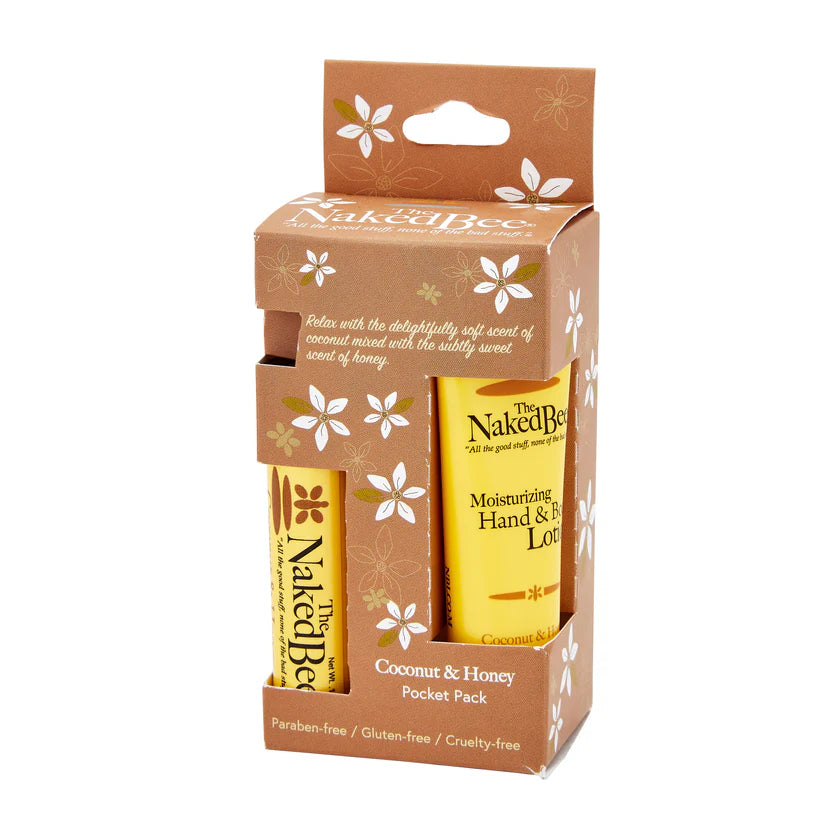 Naked Bee Pocket Pack - Coconut Honey