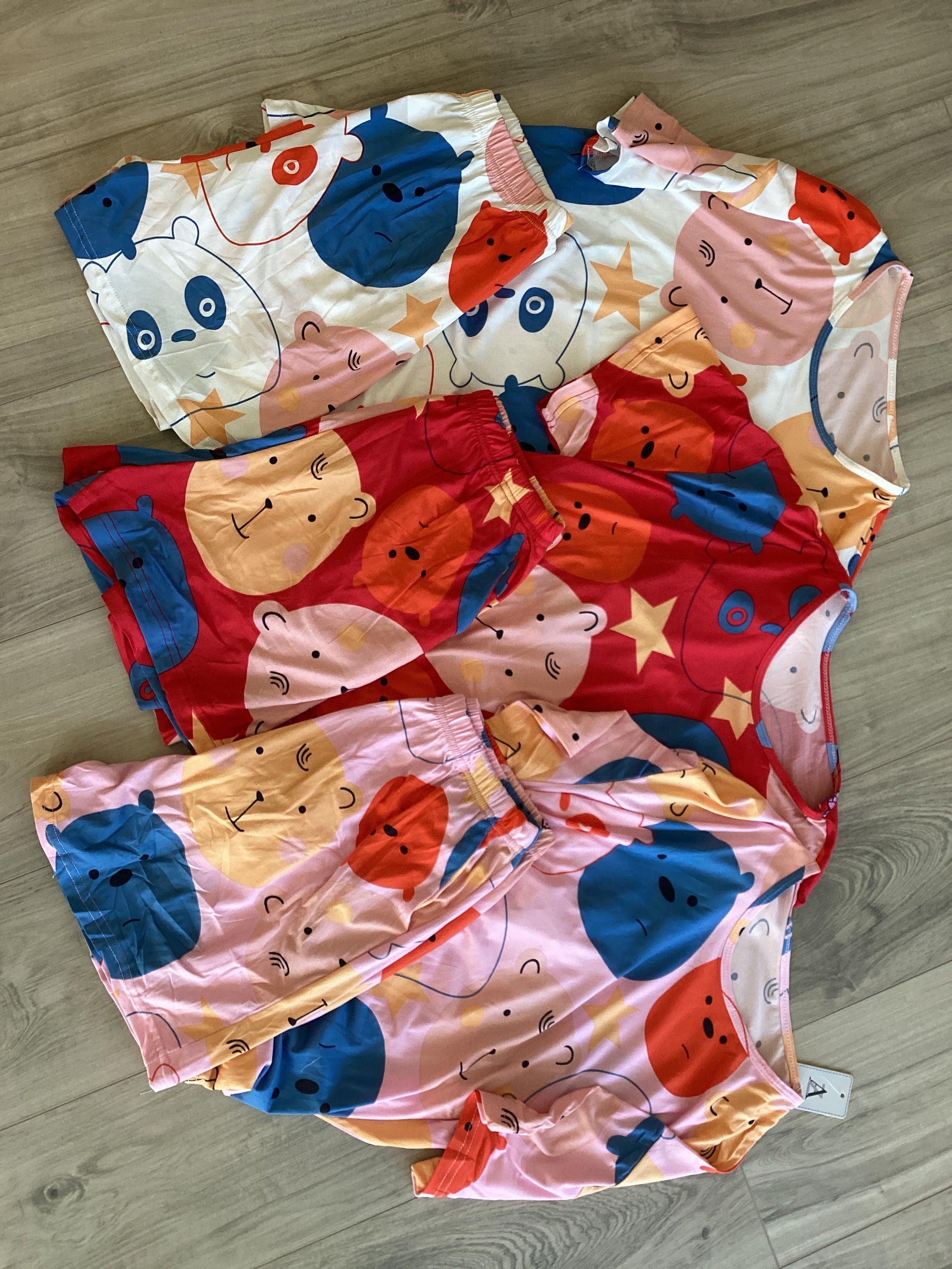 Bear Shorts Pajama Set