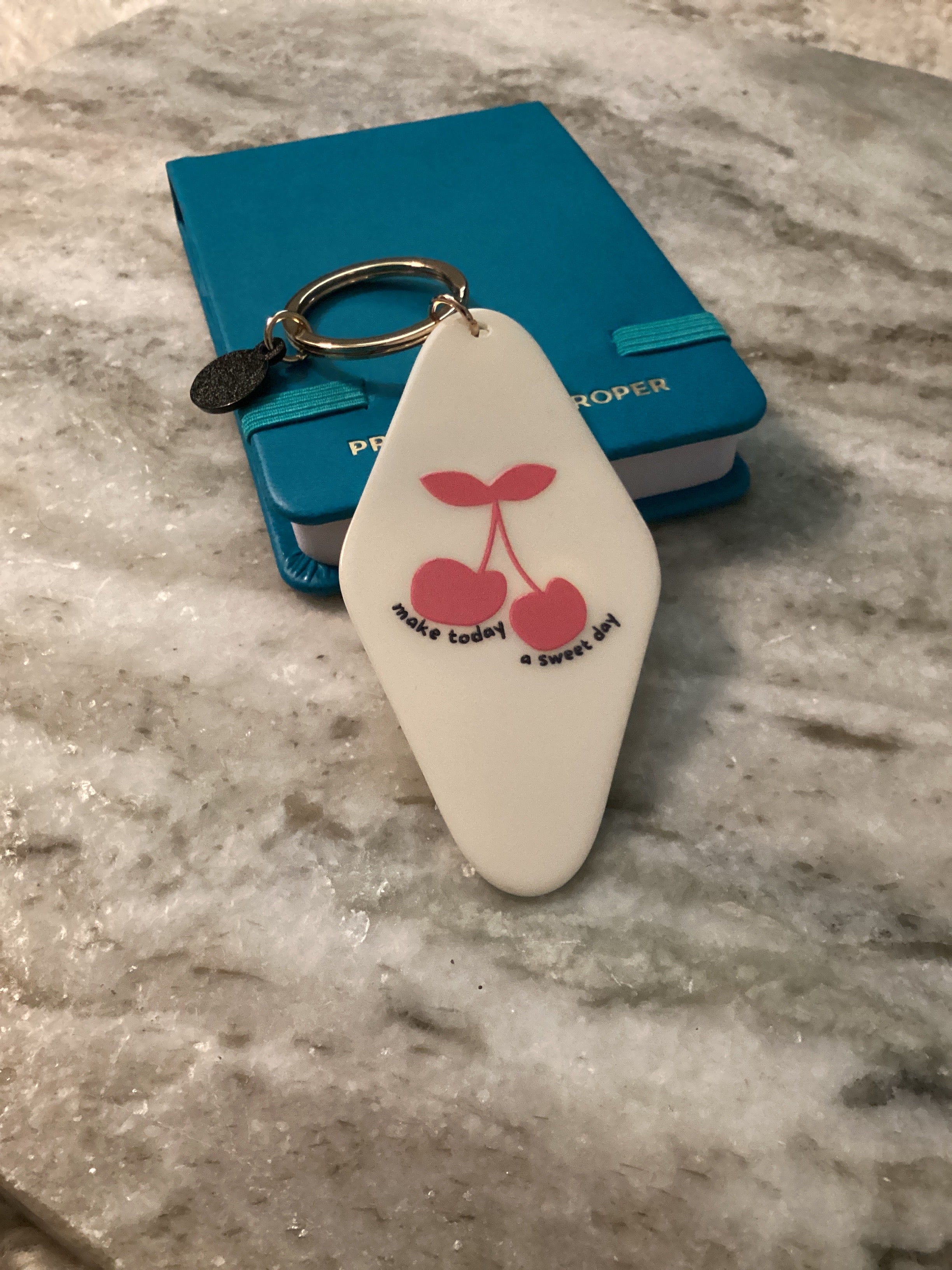 Make Today A Sweet Day Motel Keychain