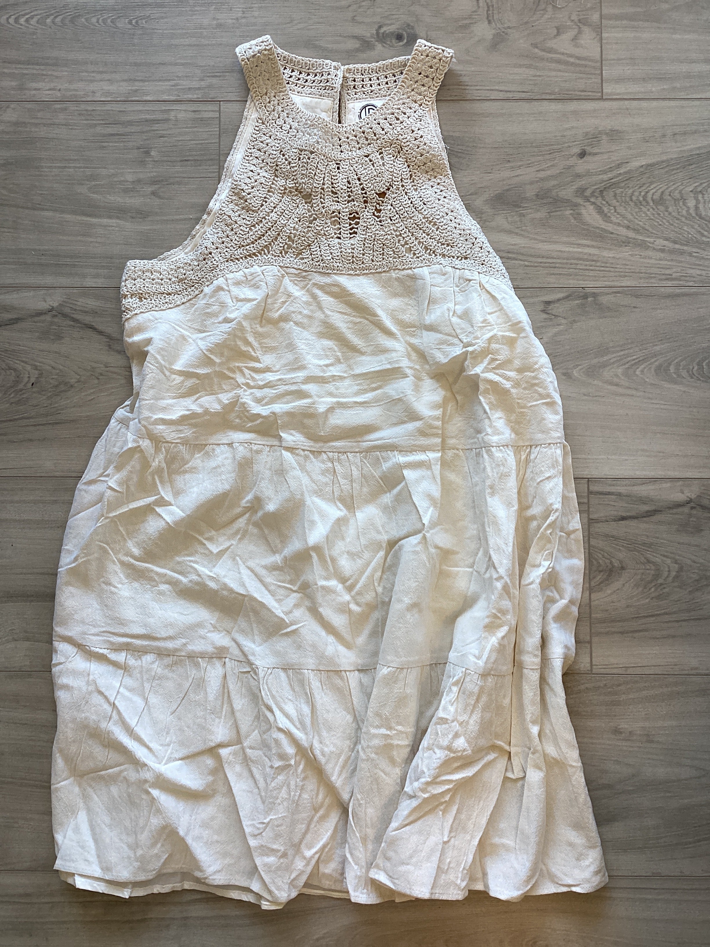 Crochet Lined Tier Dress