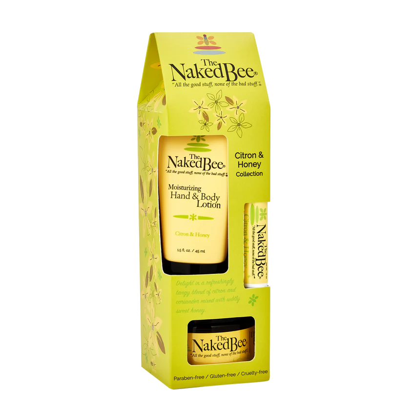 Naked Bee Gift Set - Citron & Honey