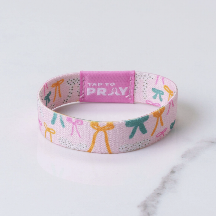 Wristband with colorful designs and &