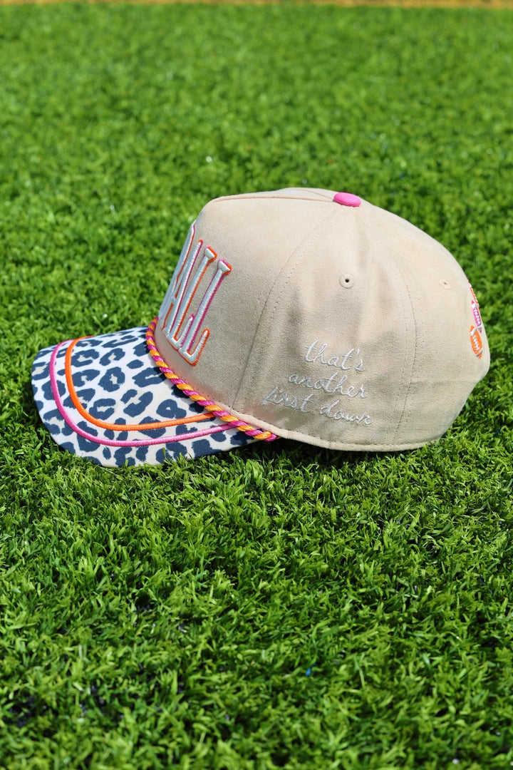trucker hat with &