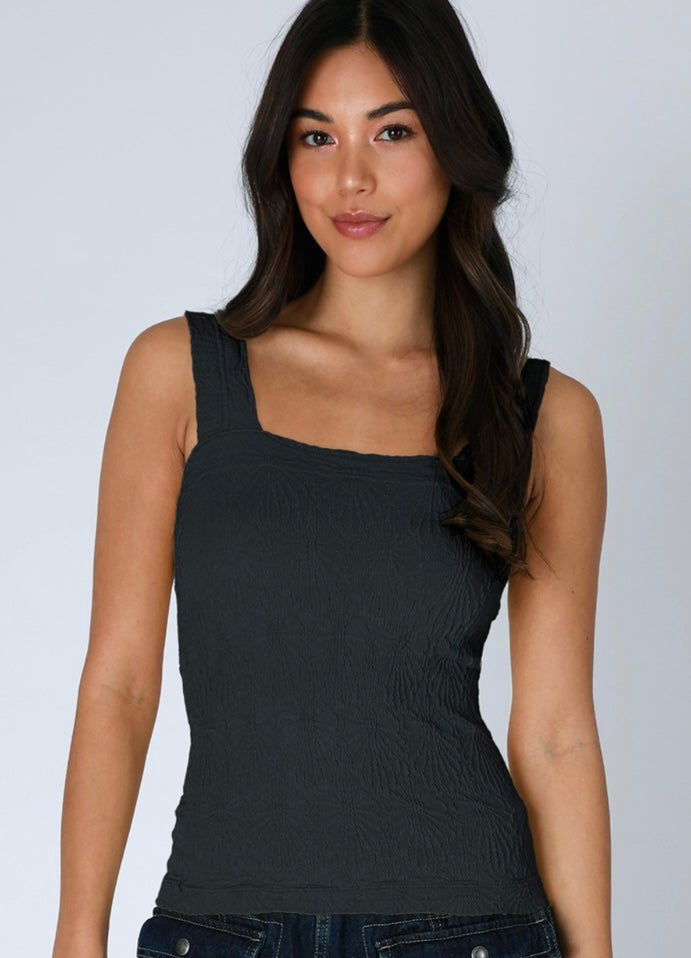 NIKIBIKI Lace Textured Square Top - ONE SIZE - eloise boutique