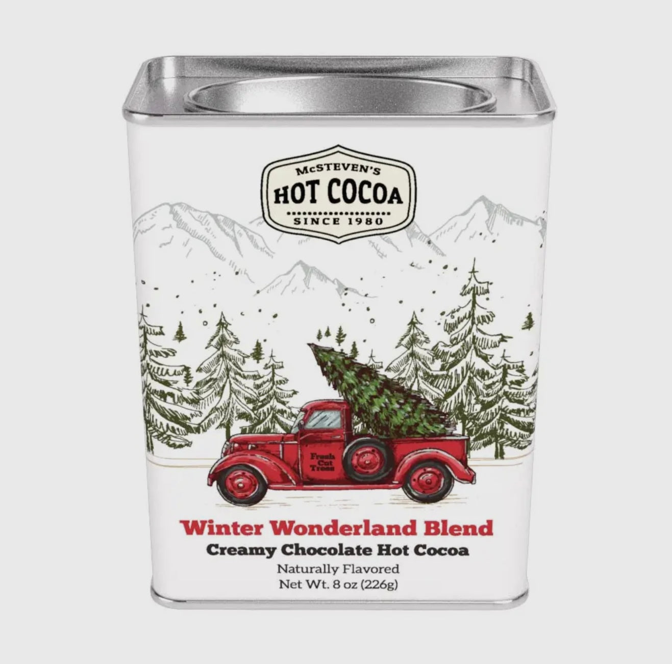 Winter Warmer Wonderland Red Pickup Hot Cocoa (8oz)