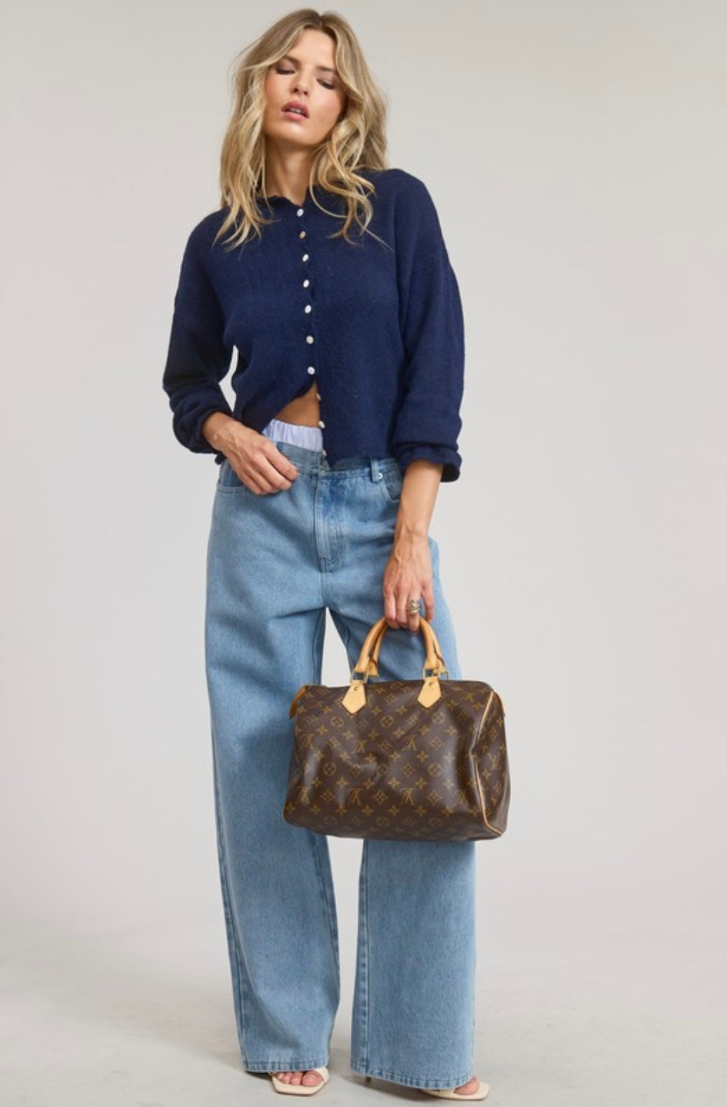 Classic Lightweight Button Down Cardigan