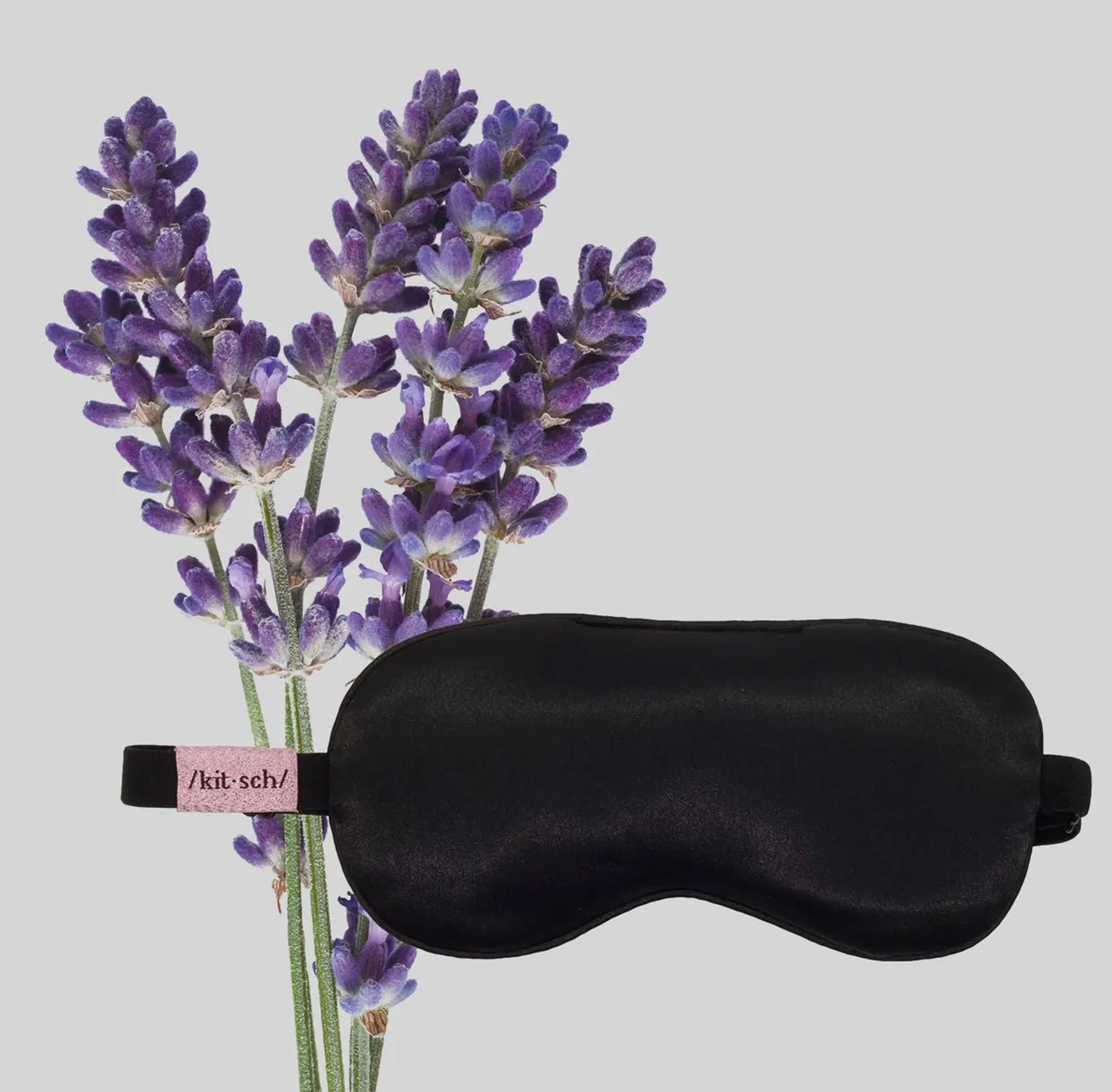 Kitsch The Lavender Weighted Satin Eye Mask