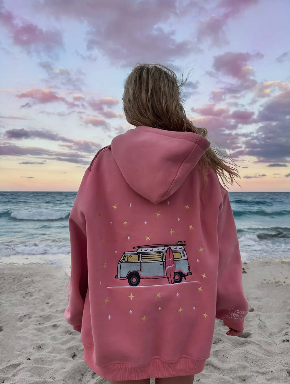 Embroidered Van Star Hoodie