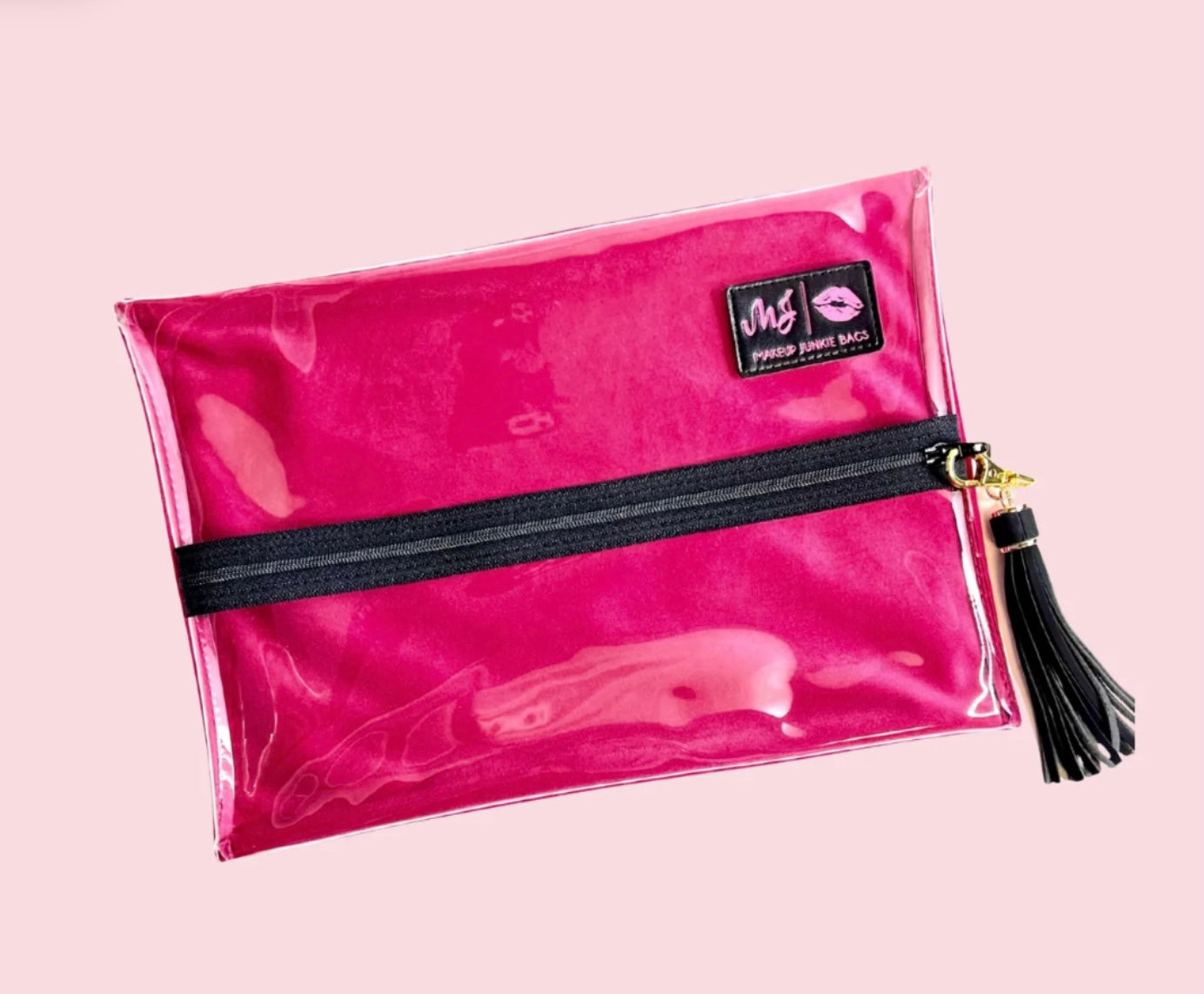 Clear Reese Makeup Junkie Bag