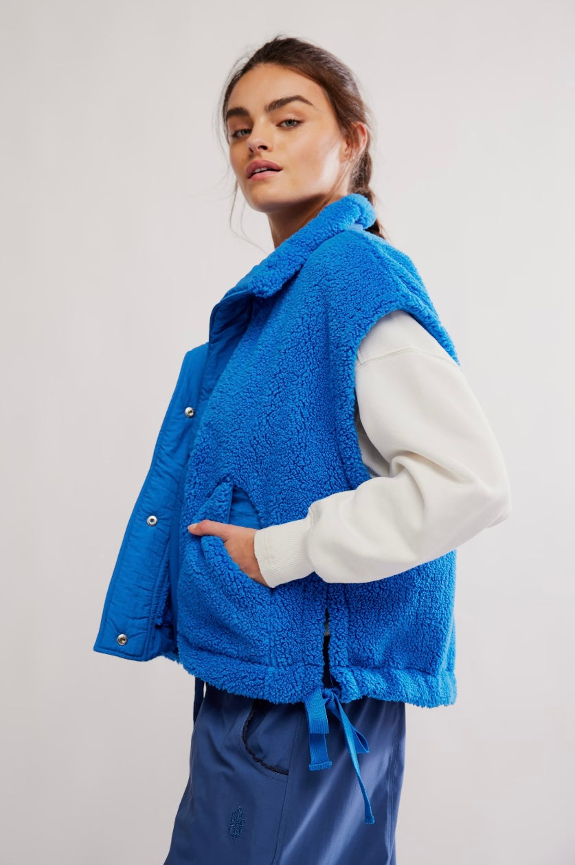 Free People Movement Scout It Out Fleece Vest