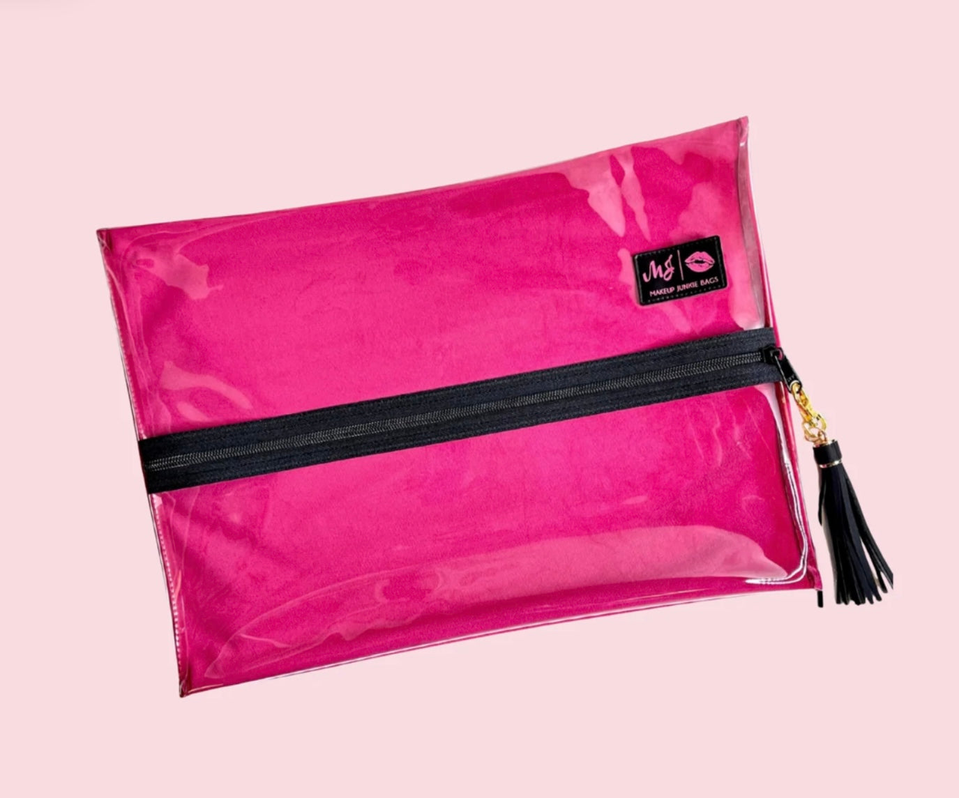 Clear Reese Makeup Junkie Bag