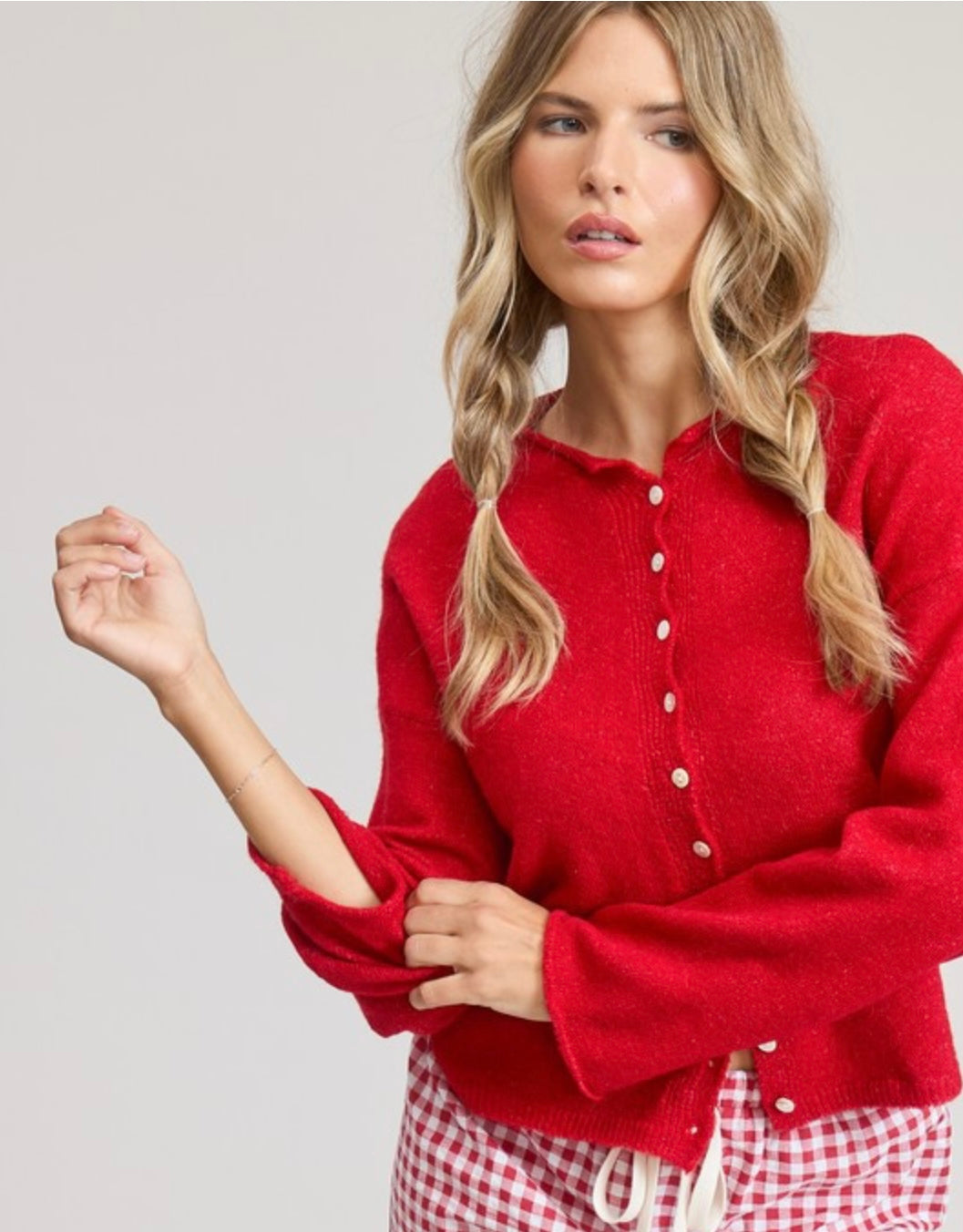 Classic Lightweight Button Down Cardigan