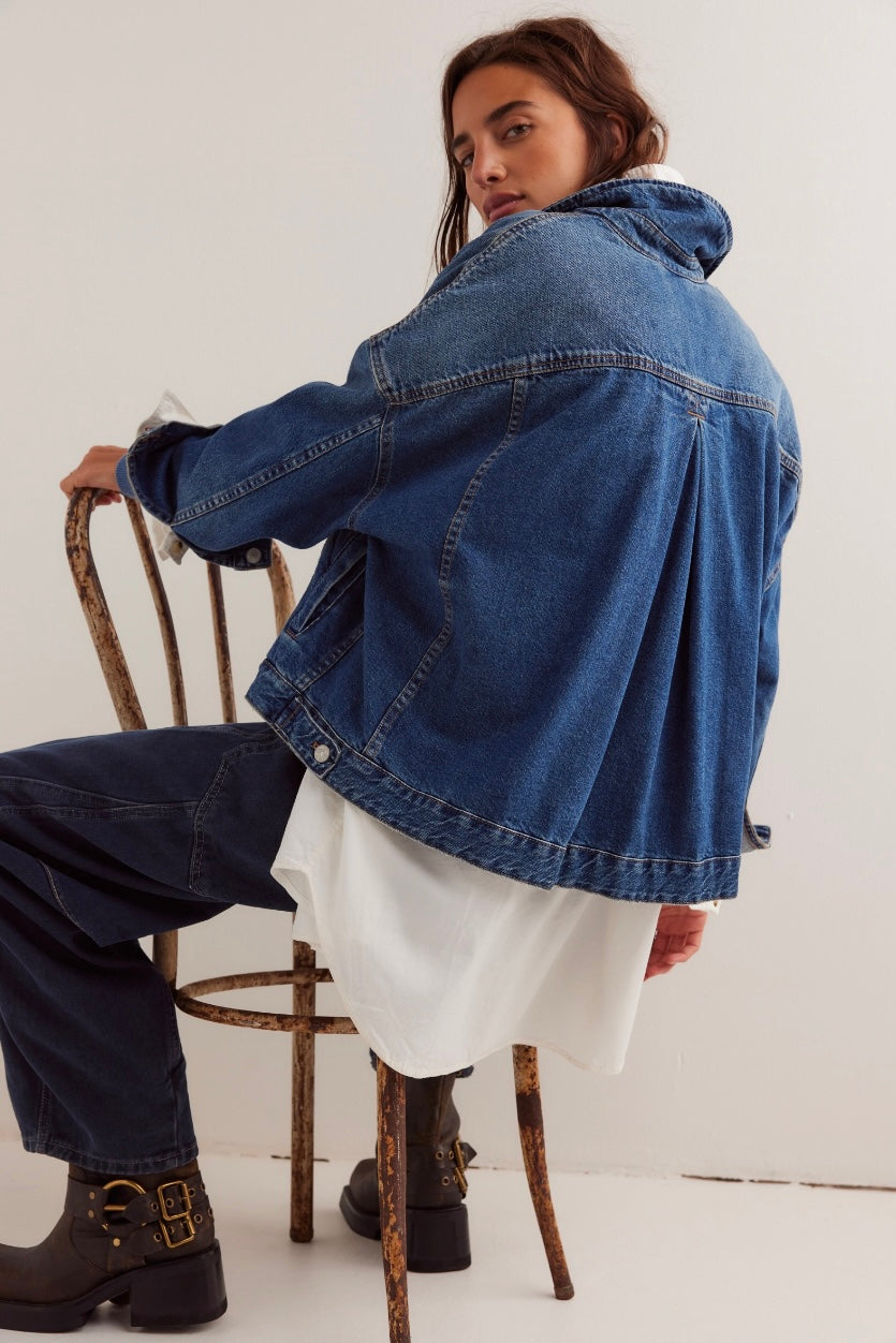 We The Free Opal Swing Denim Jacket