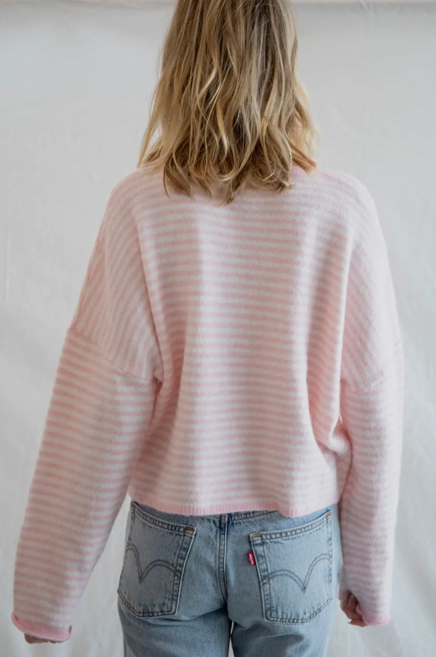 Piper Cardigan - Mini Striped