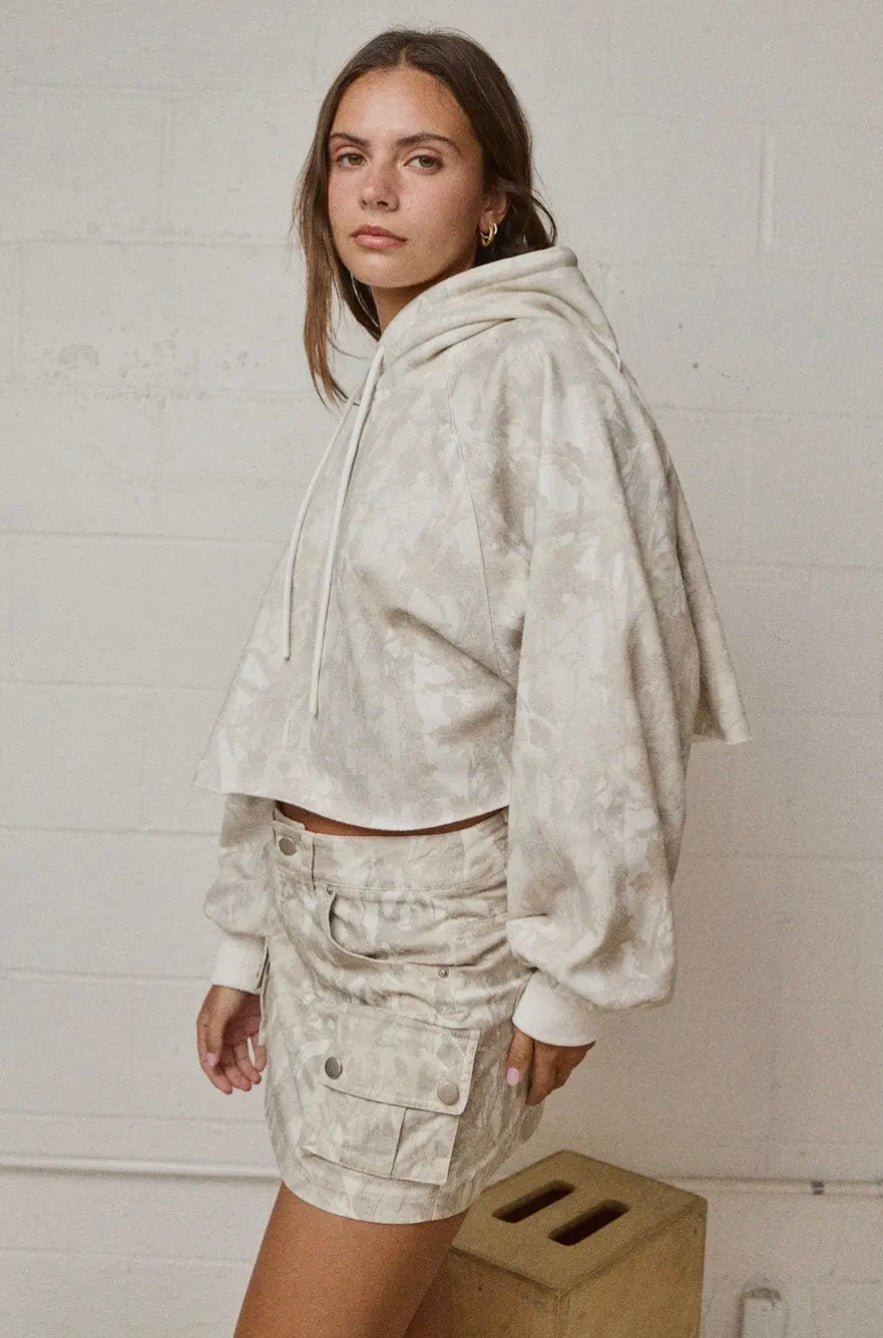 Desert Haze Utility Mini Skirt