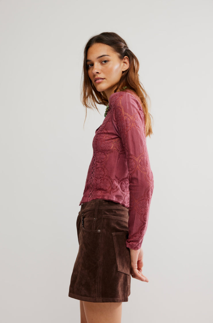 Free People Jae Knit Long Sleeve