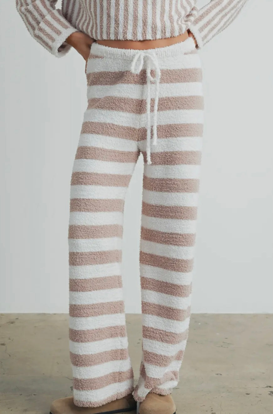 Buttermelon Striped Drawstring Pant