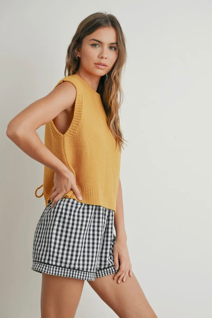 Buttermelon Plain Knitted Top