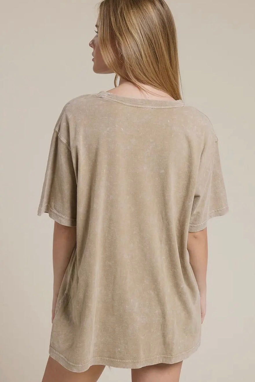 Retro Western Collage Vintage Graphic Boyfriend Tee