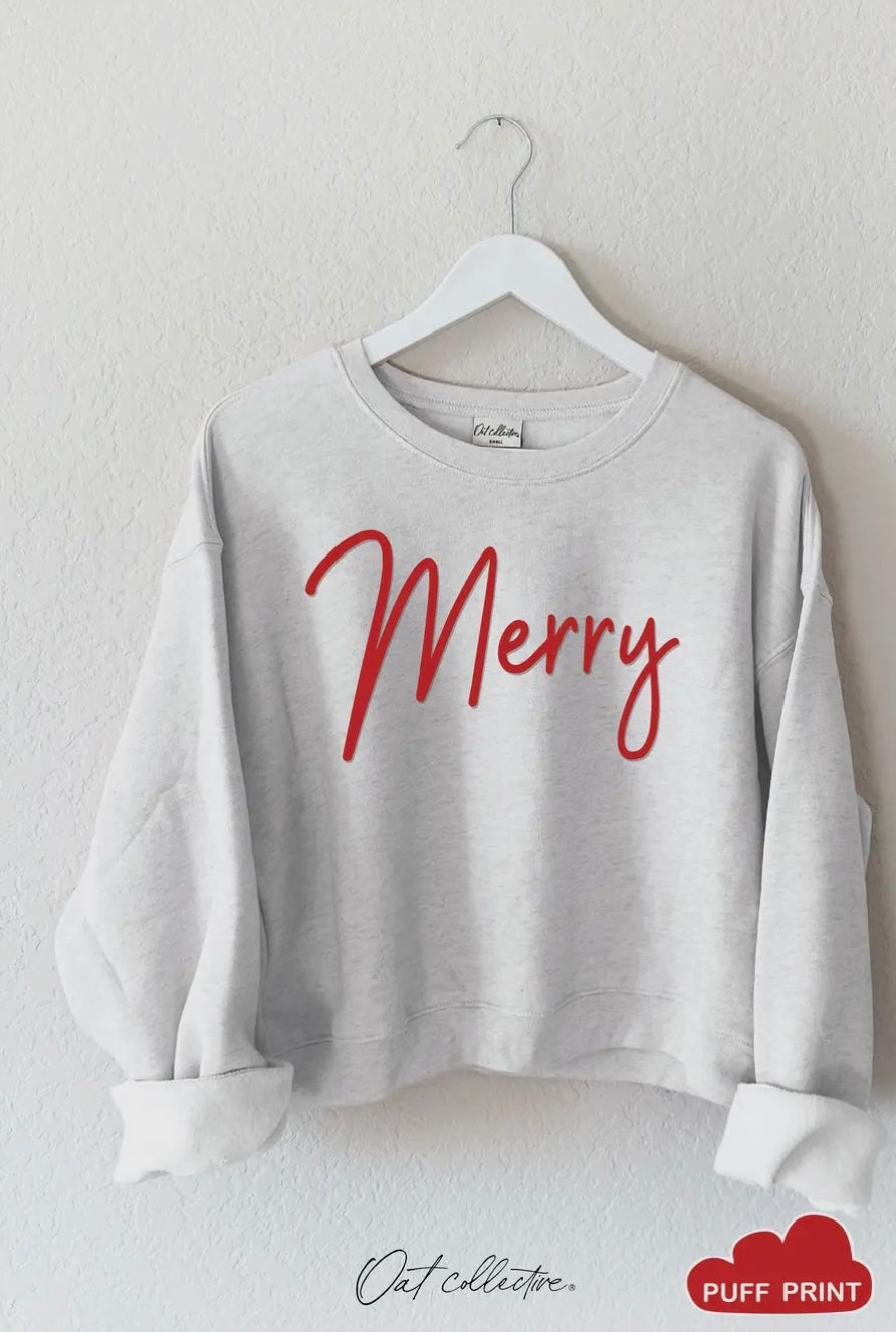 MERRY PUFF Mid Graphic Sweatshirt