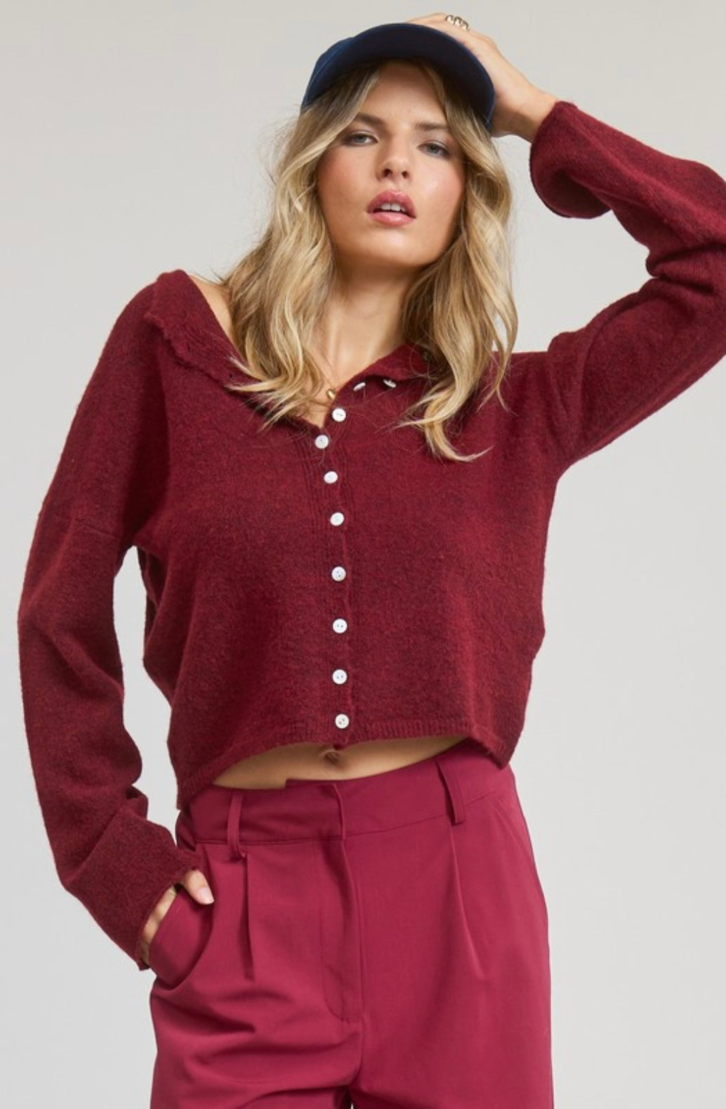 Classic Lightweight Button Down Cardigan