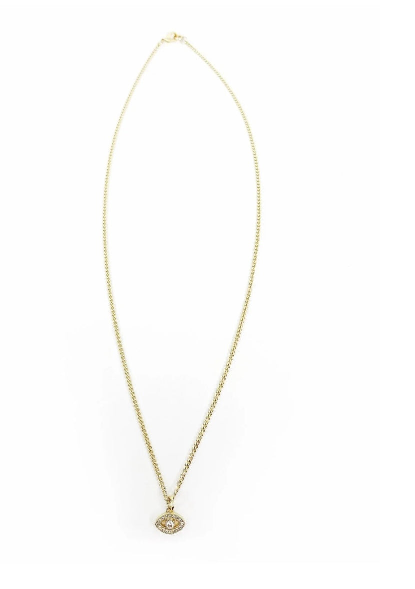 Rachel Nathan Mini Necklace Eye of Protection