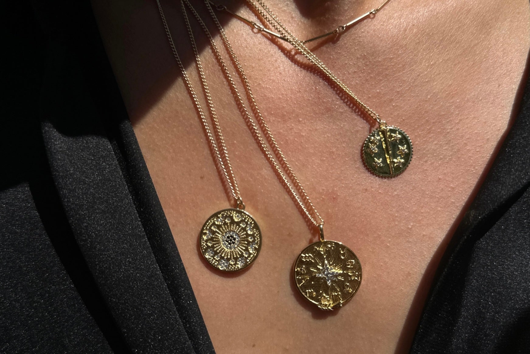 Rachel Nathan Medallion Necklace Direction