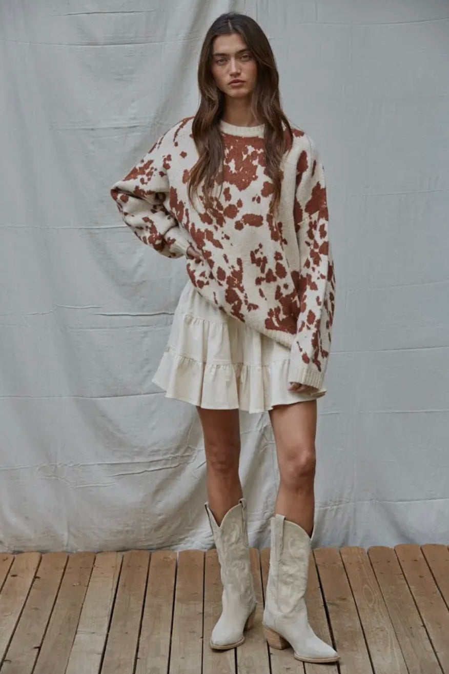 Corduroy Tiered Flare Mini Skirt