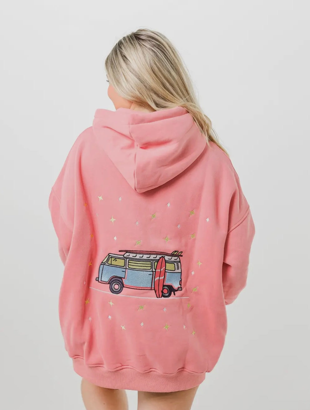 Embroidered Van Star Hoodie