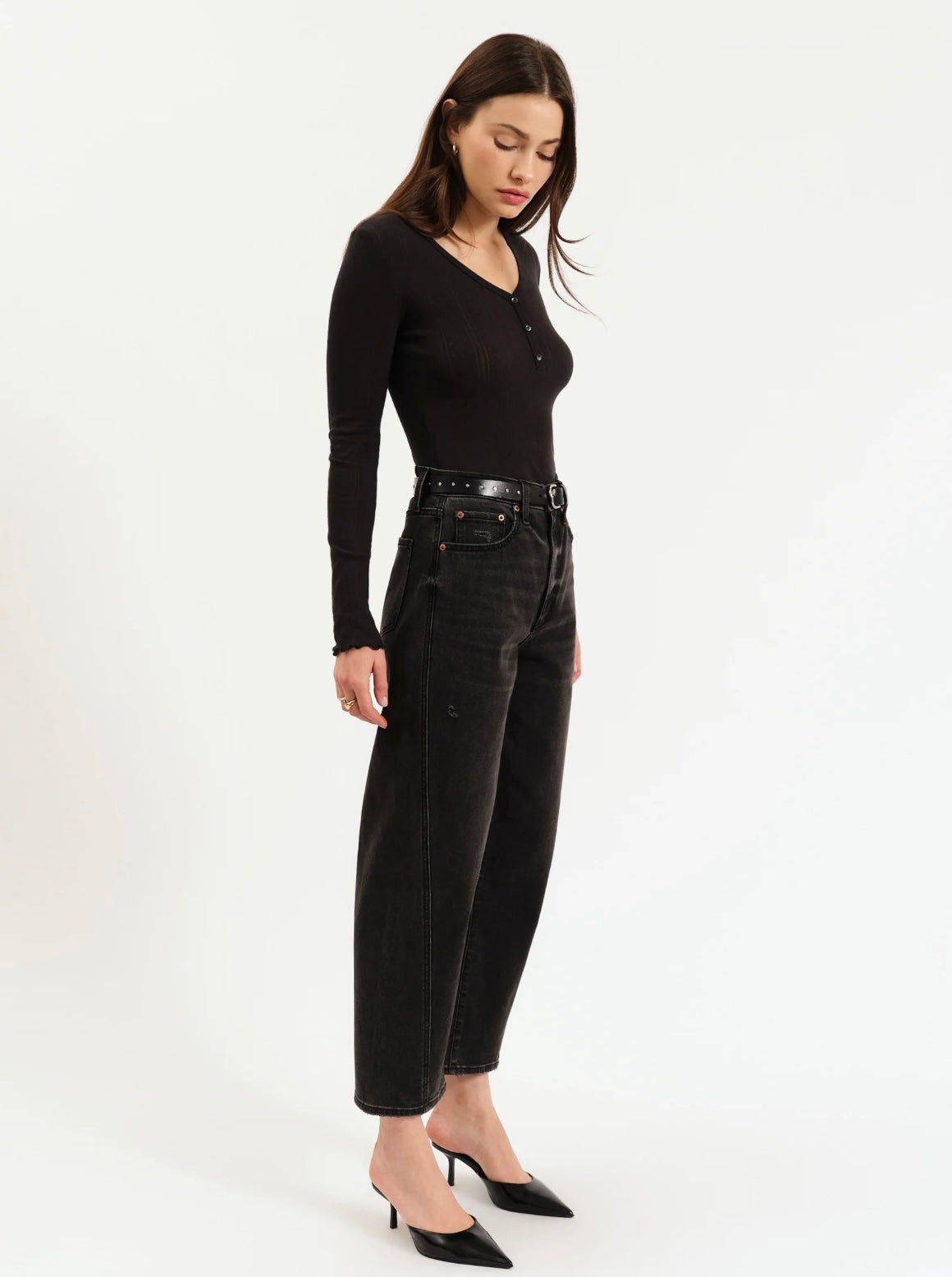 Daze Denim Westward Barrel Leg