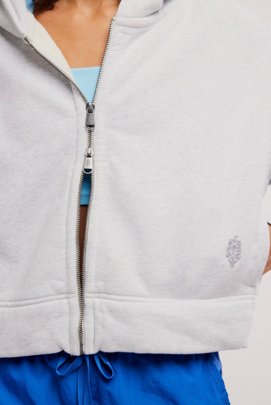 Free People Movement A Cut Above Zip-Up Hoodie