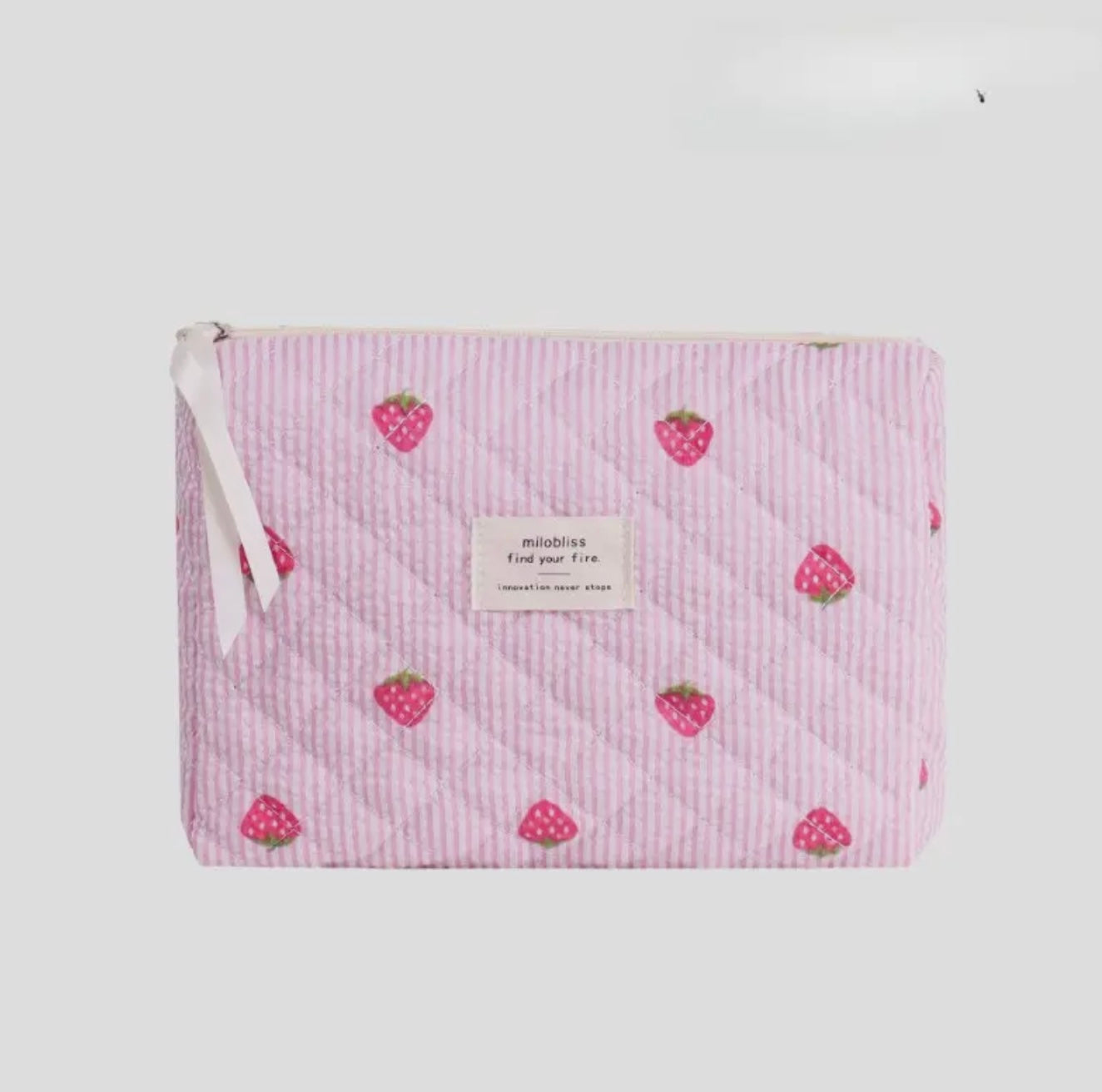 Candy Color Sweet Midi Capacity Cosmetic Bag